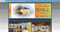 Desktop Screenshot of finkenhof-michelau.de