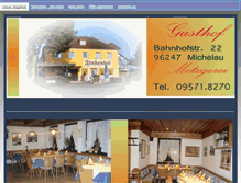 Tablet Screenshot of finkenhof-michelau.de